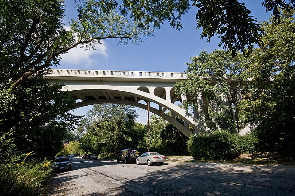 Photograph of Ida Street Viaduct