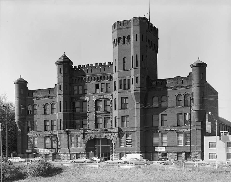 Photograph of Ohio National Guard Armory