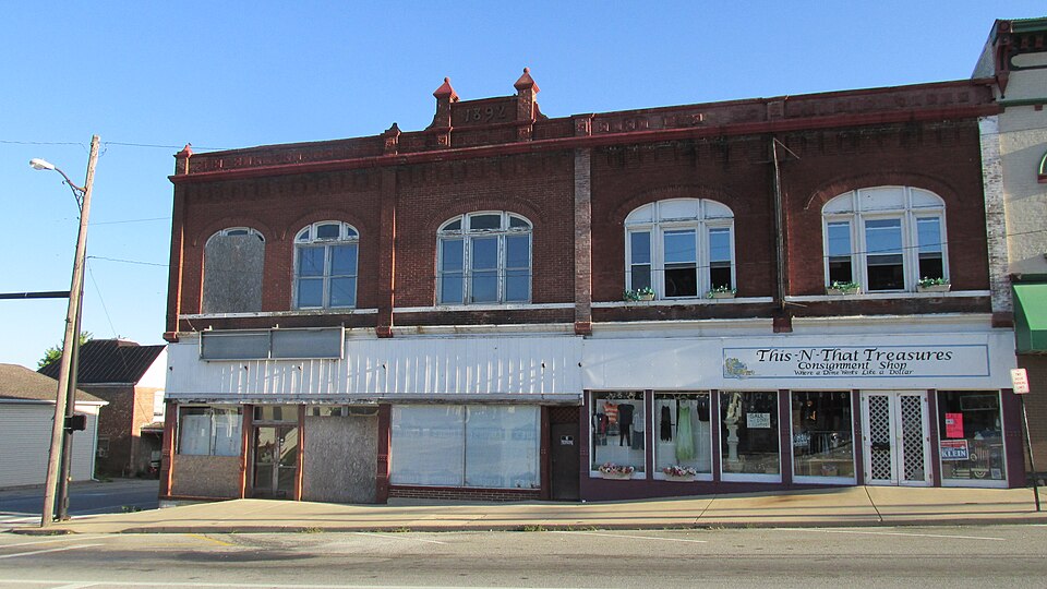 Photograph of C. S. Bell Foundry and Showroom