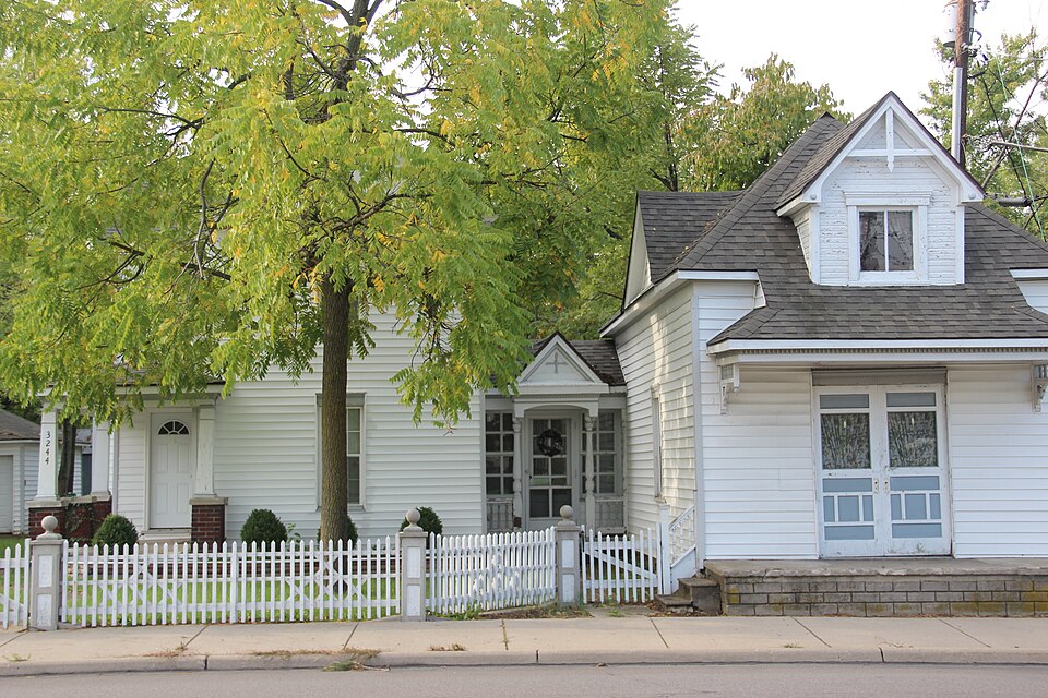 Photograph of Schuter Carpenter Shop and House