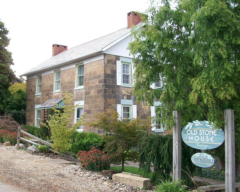 Photograph of Ralph Hardesty Stone House