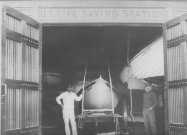 Photograph of Point Allerton Lifesaving Station