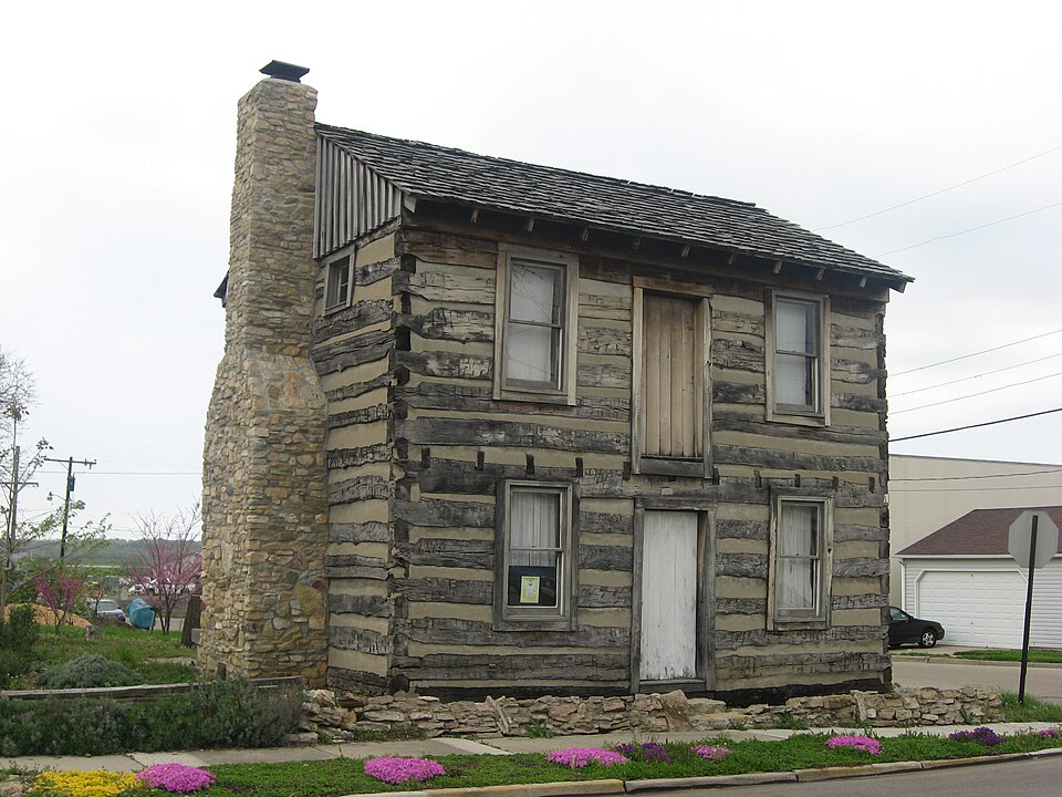Photograph of Mercer Log House