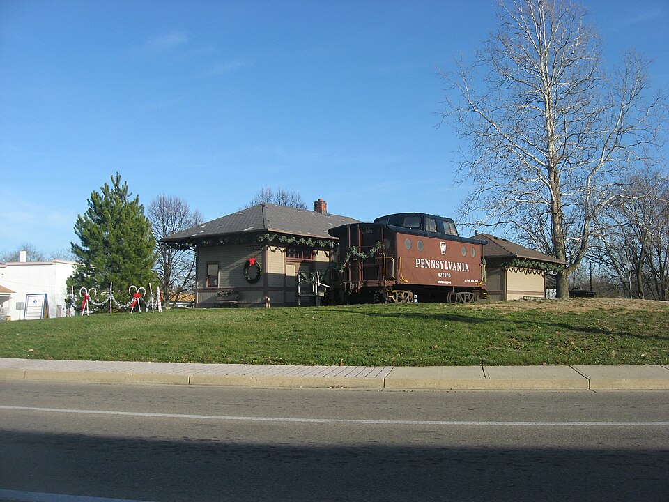 Photograph of Trotwood Railroad Station