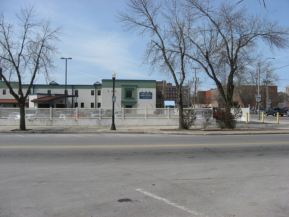 Photograph of Beck and R.C. Cahill Buildings