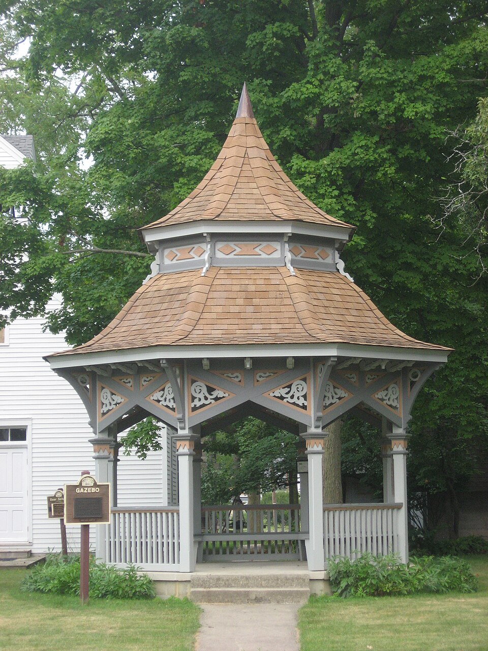 Photograph of Van Wert Bandstand