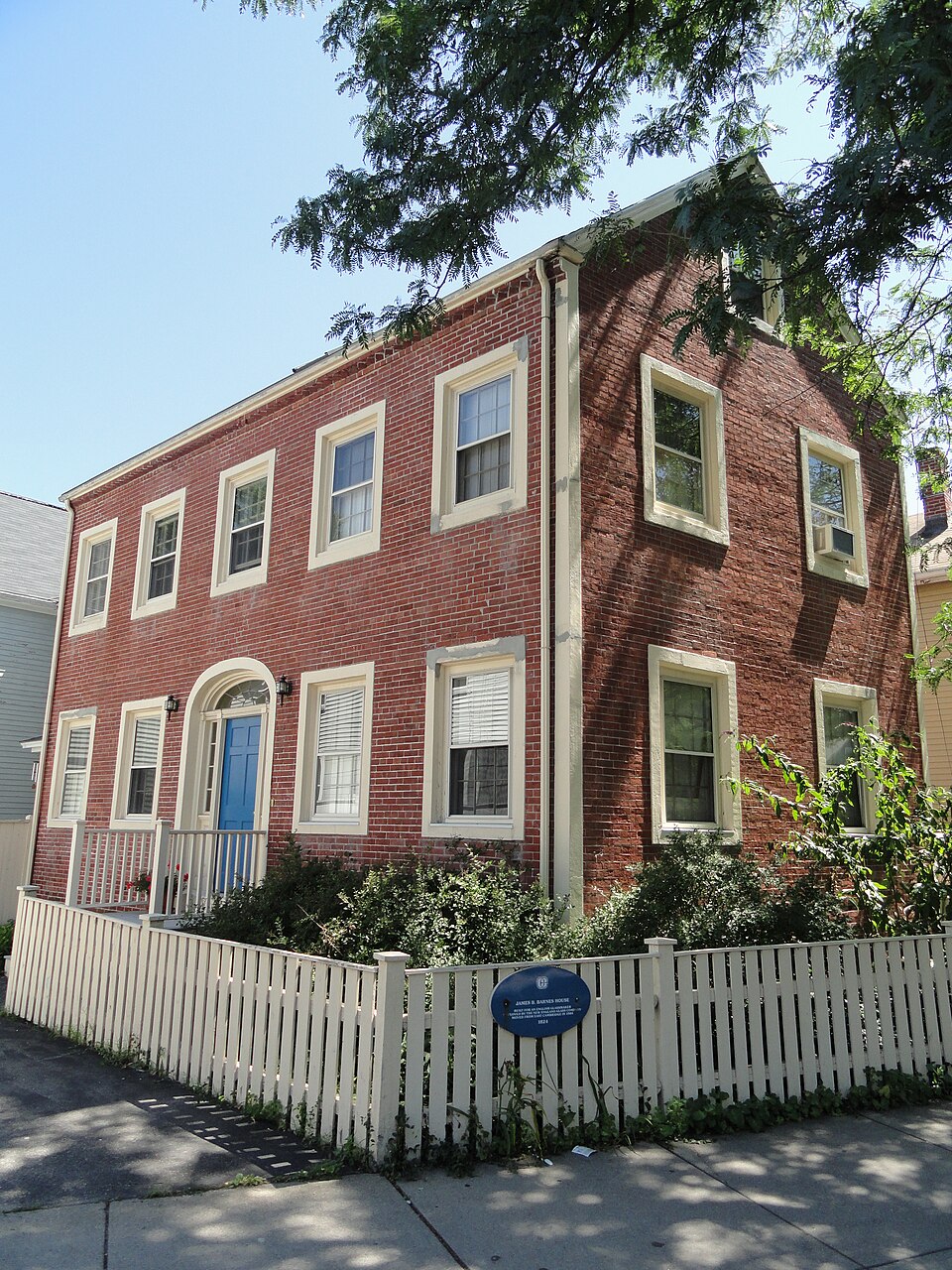 Photograph of James B. Barnes House