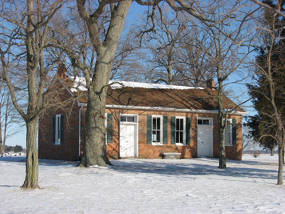 Photograph of Green Plain Monthly Meetinghouse