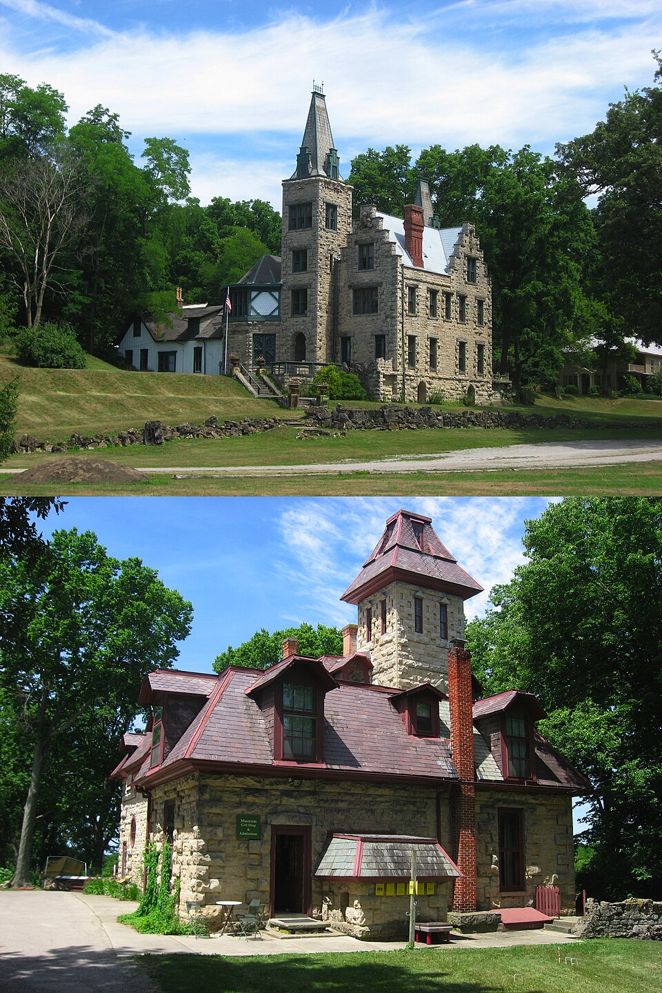 Photograph of Piatt Castles