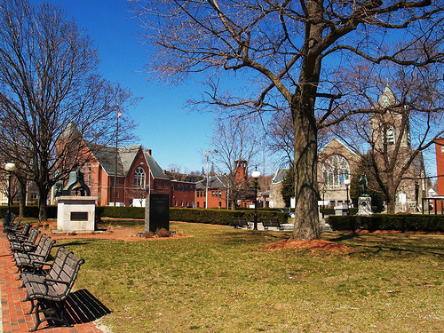 Photograph of Monument Square Historic District