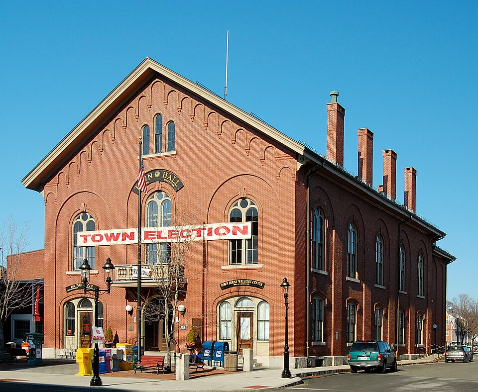 Photograph of Andover Town Hall