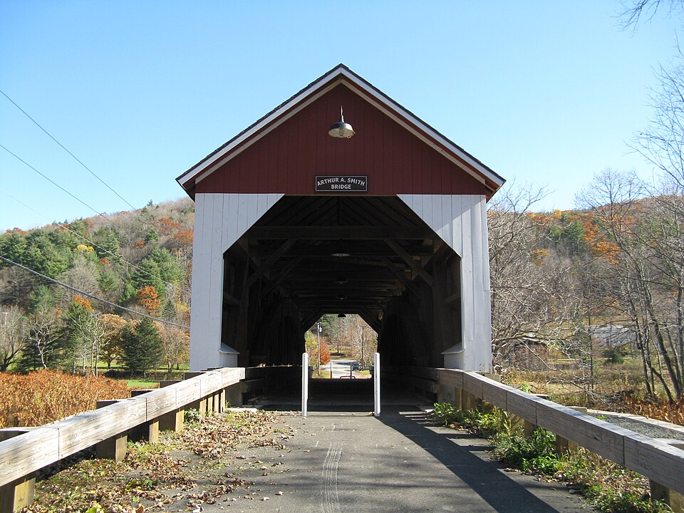 Photograph of Arthur A. Smith Covered Bridge
