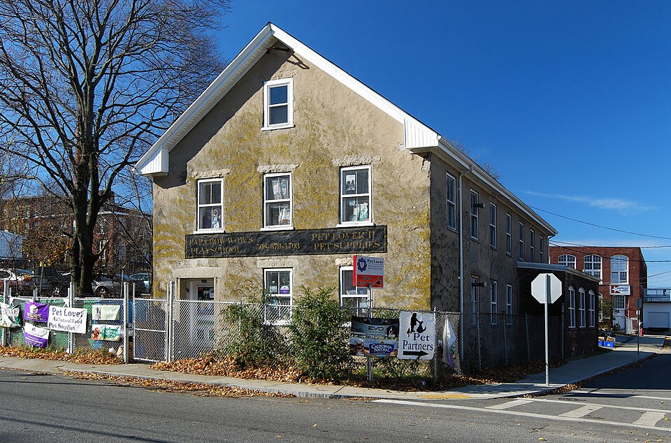Photograph of Oliver Chace's Thread Mill