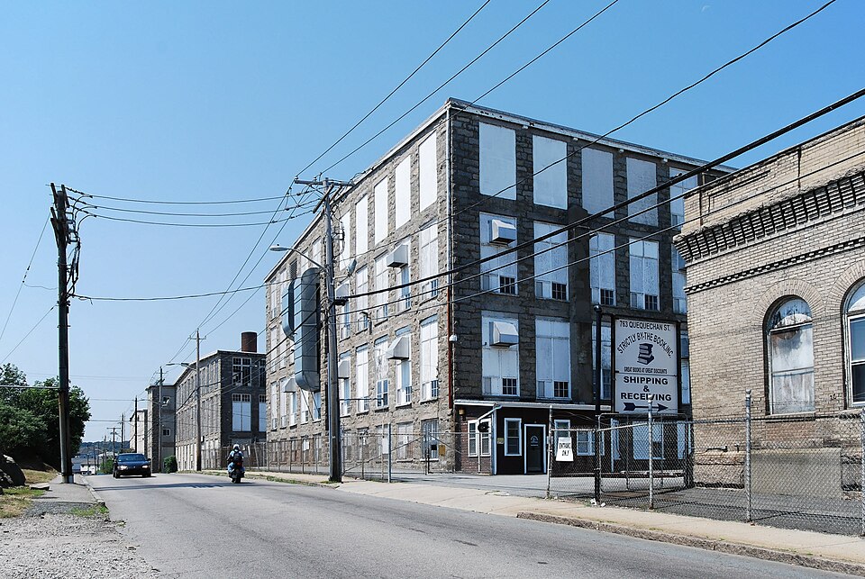 Photograph of Quequechan Valley Mills Historic District