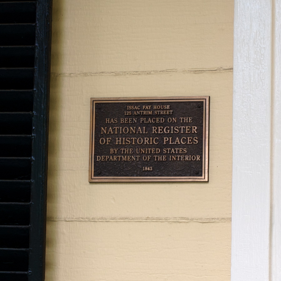 Photograph of Isaac Fay House