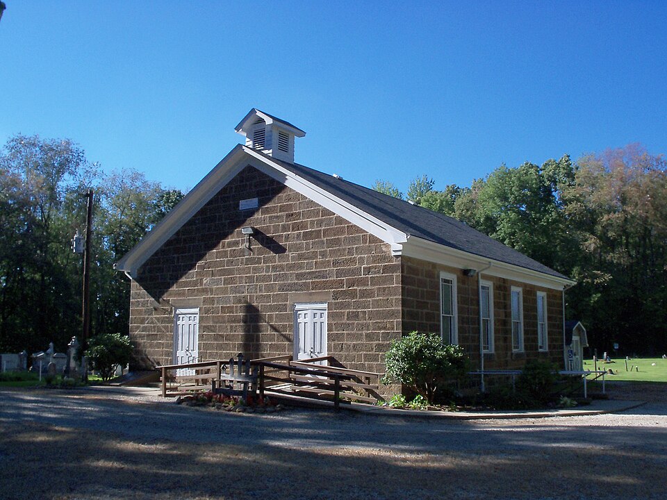 Photograph of John Herrington House and Herrington Bethel Church