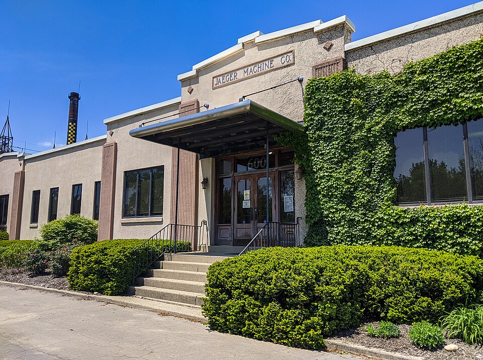 Photograph of Jaeger Machine Company Office Building