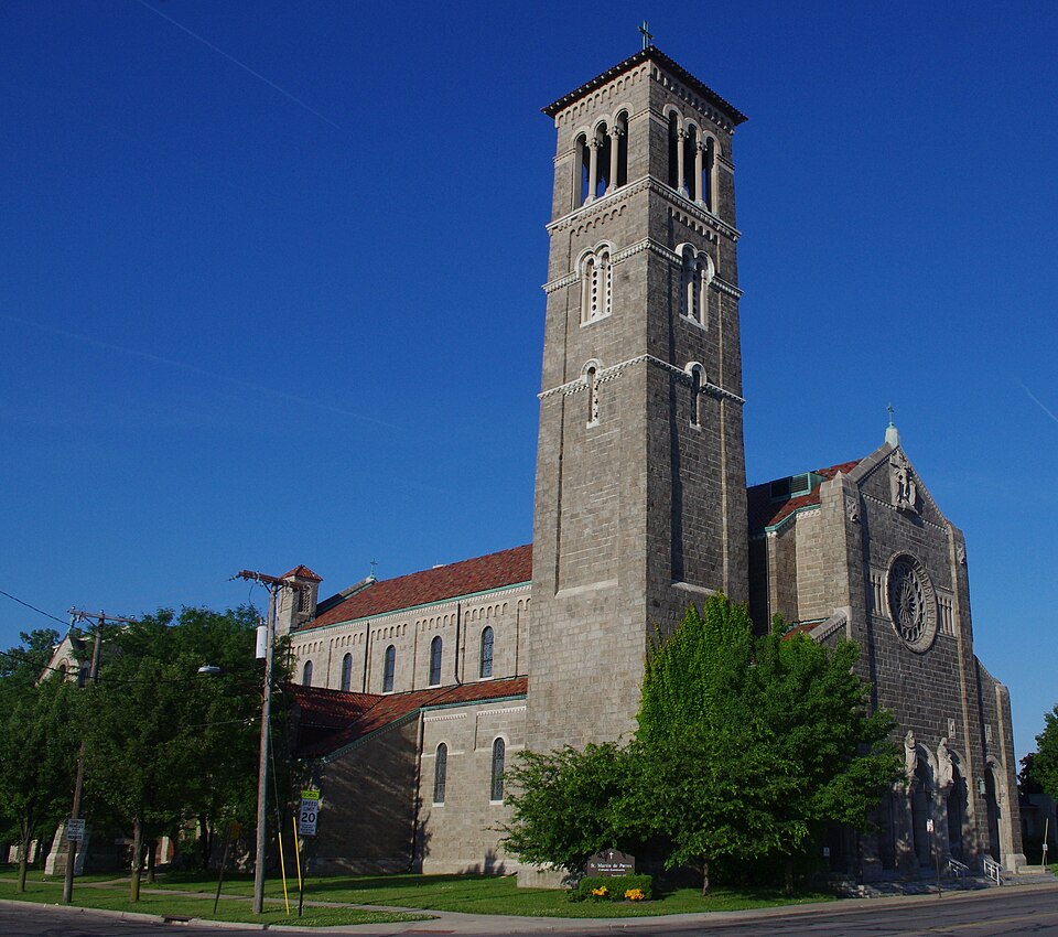 Photograph of St. Ann Roman Catholic Church Complex