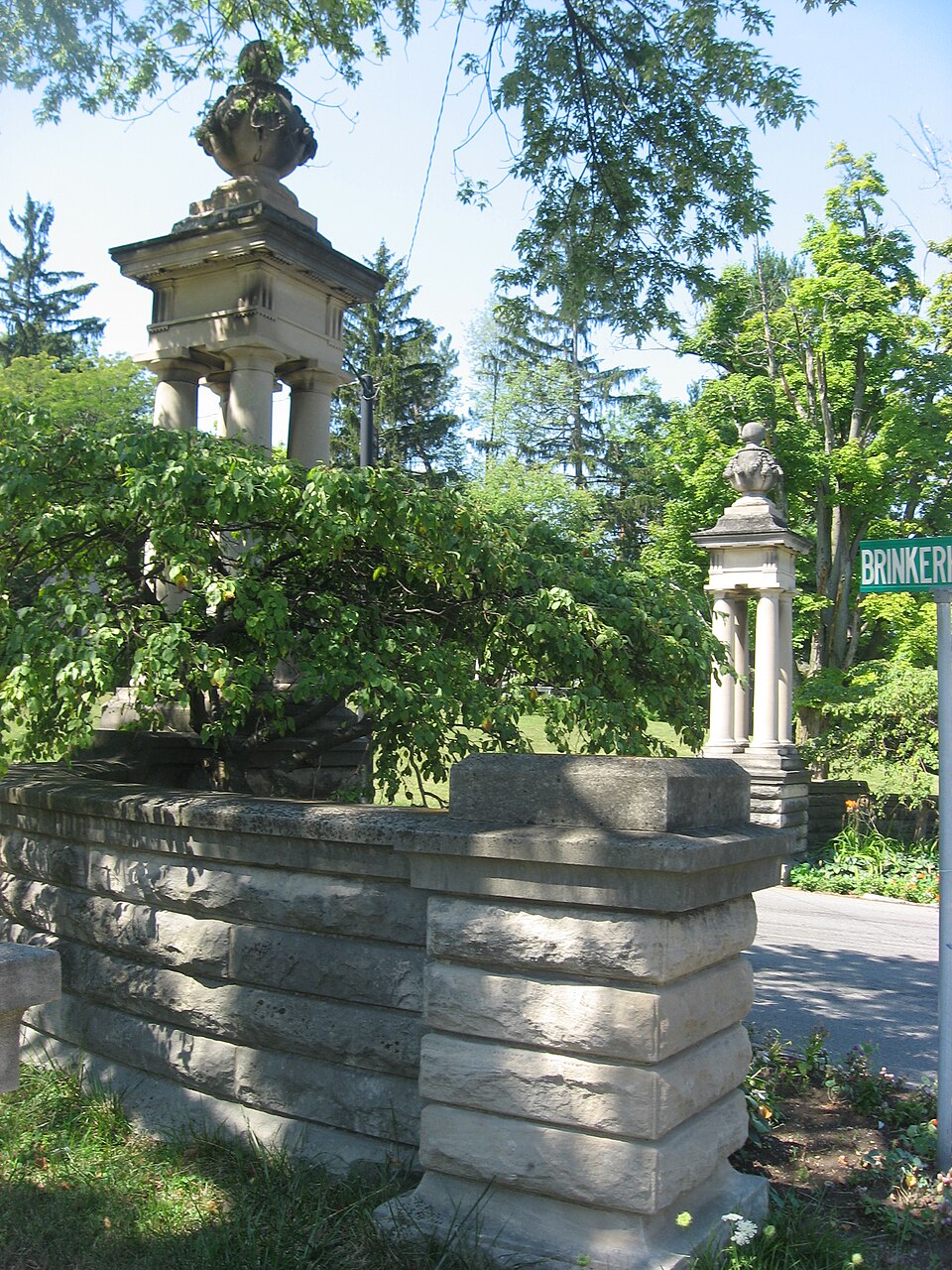 Photograph of John Sherman Memorial Gateway