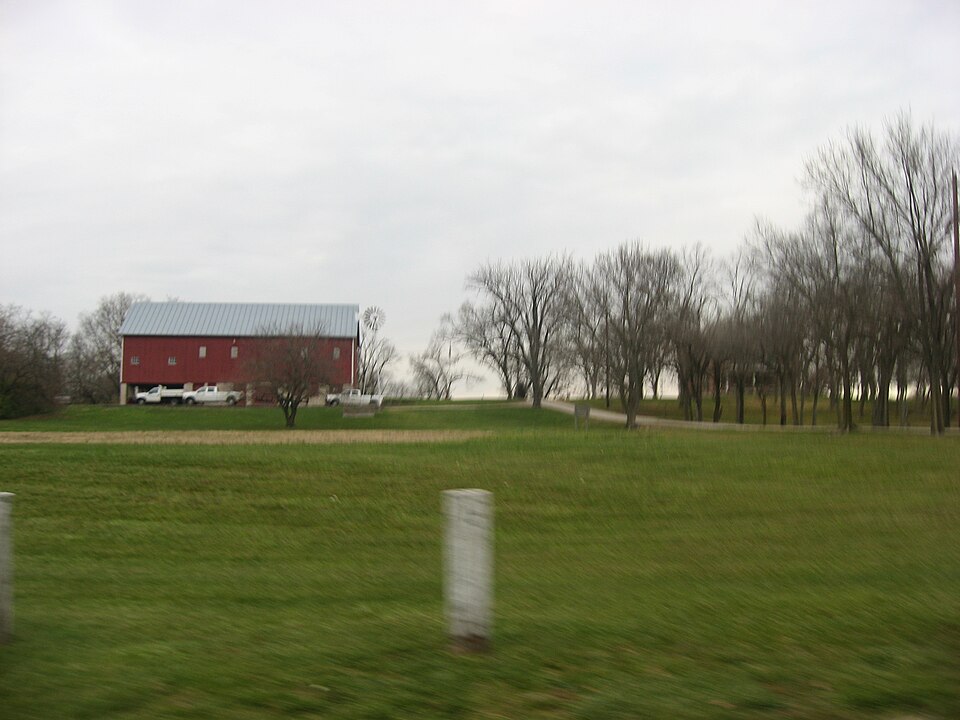 Photograph of Samuel Augspurger Farm