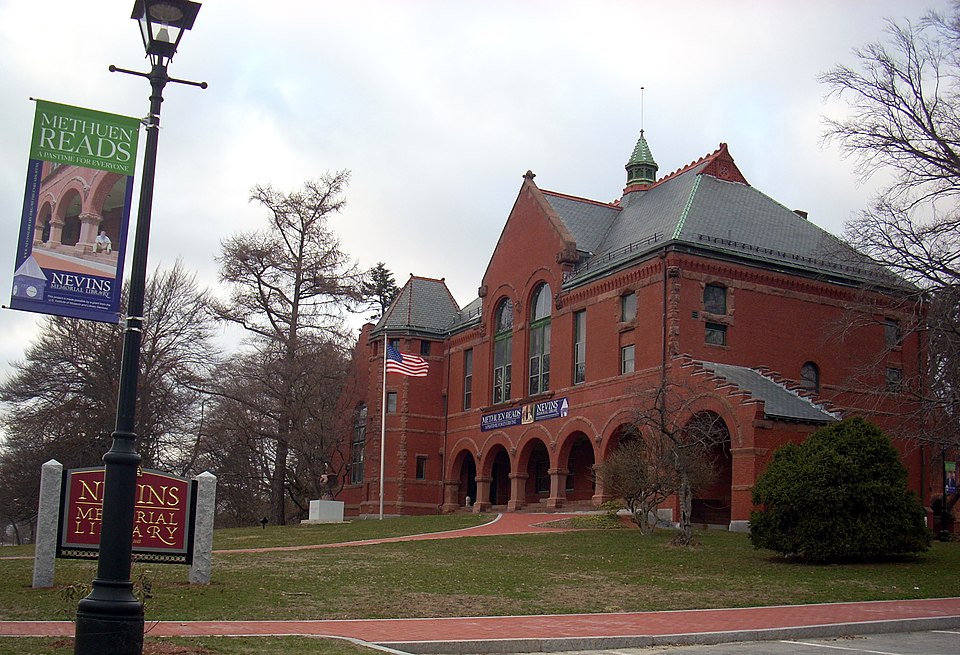Photograph of Nevins Memorial Library