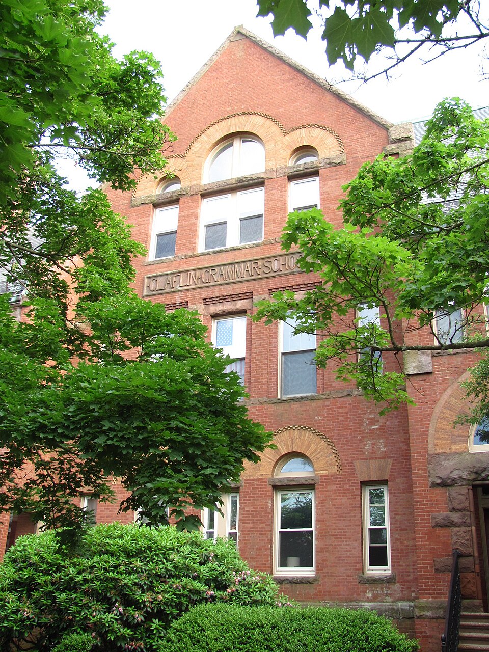 Photograph of Claflin School