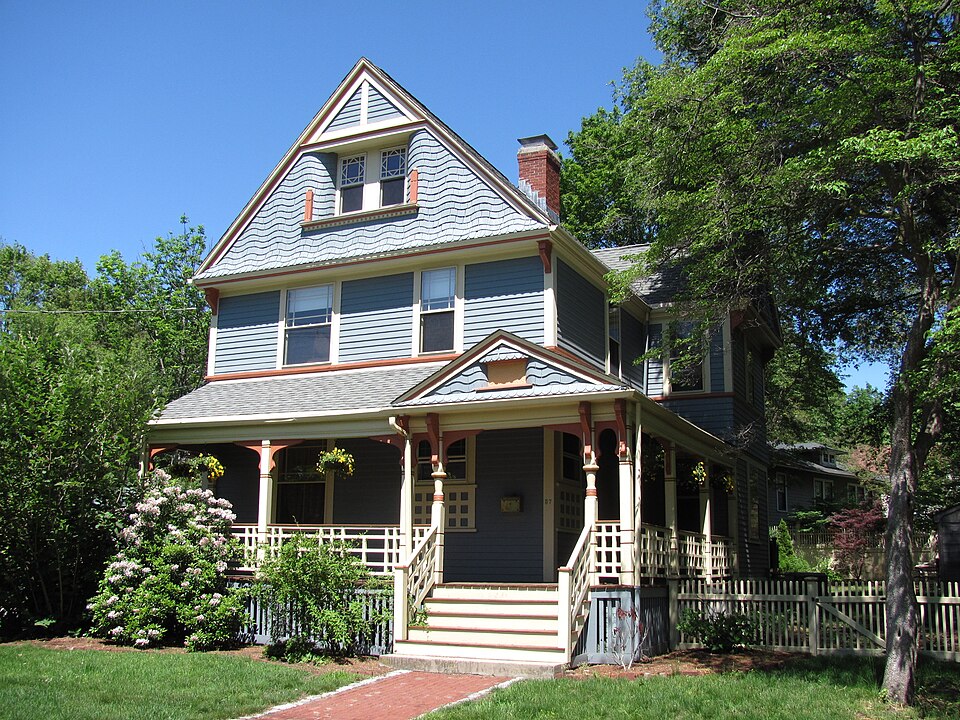 Photograph of House at 57 Woburn Street