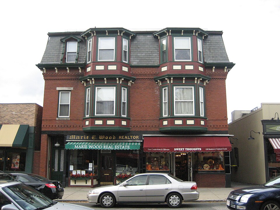 Photograph of Larrabee's Brick Block
