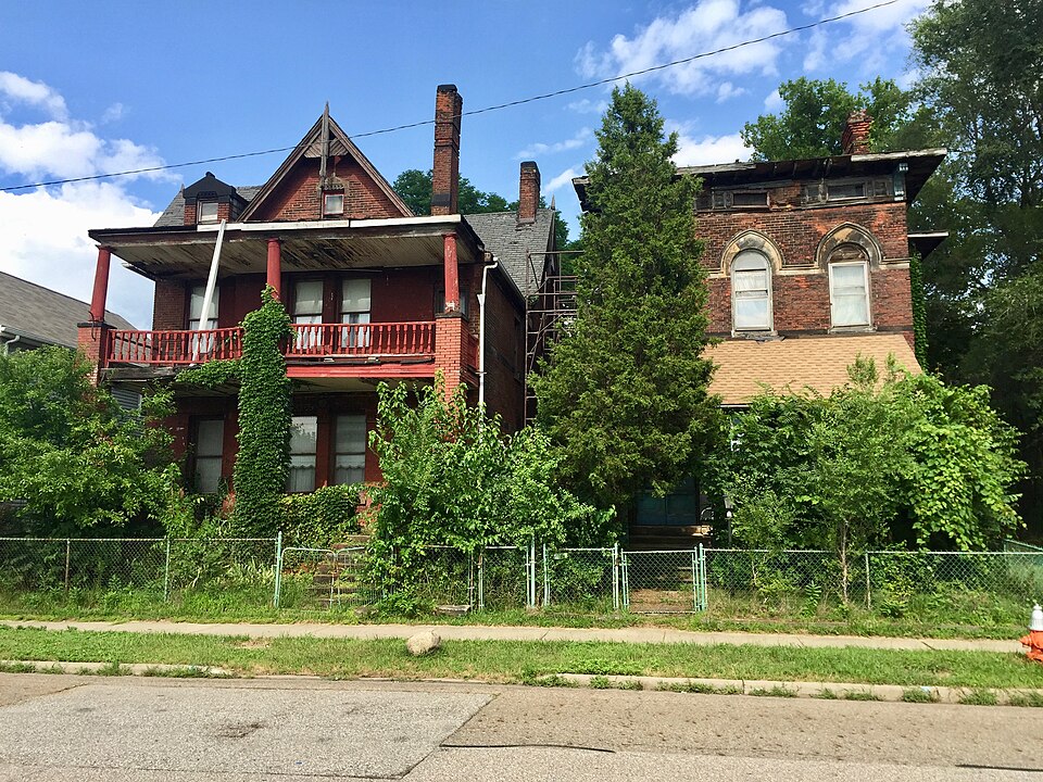Photograph of Andrew and James Dall Houses
