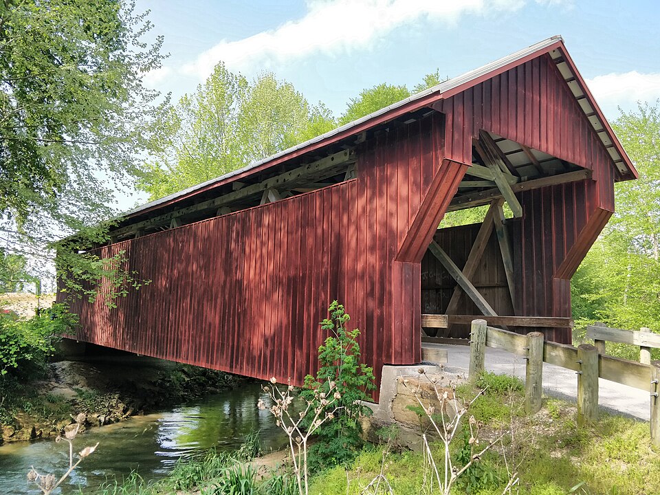 Photograph of Johnson Road Covered Bridge