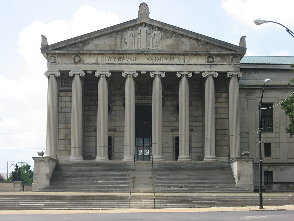 Photograph of Stambaugh Auditorium