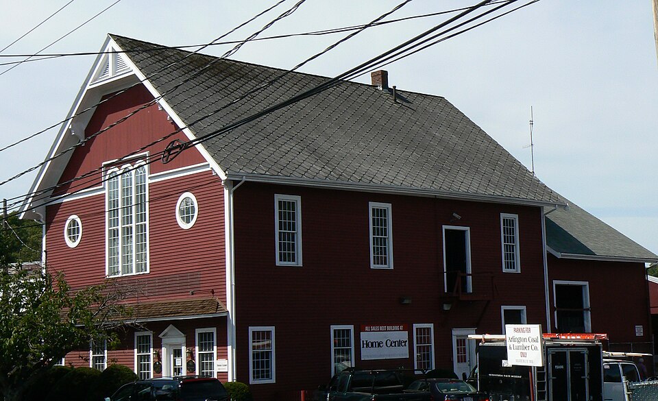 Photograph of Arlington Coal & Lumber building