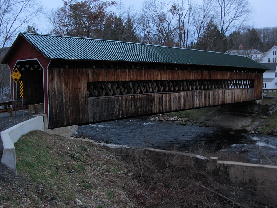 Photograph of Ware-Hardwick Covered Bridge