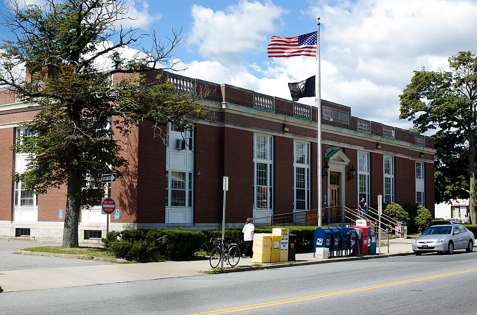 Photograph of United States Post Office-Waltham Main