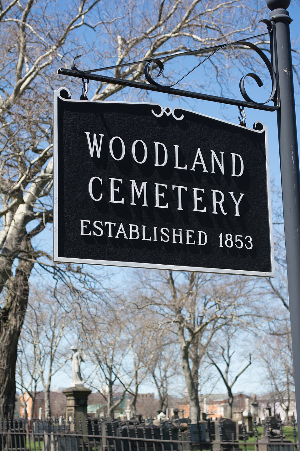 Photograph of Woodland Cemetery