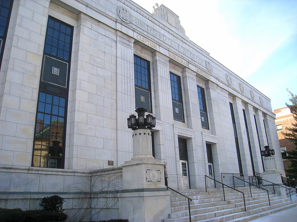 Photograph of Clifton Merriman Post Office Building