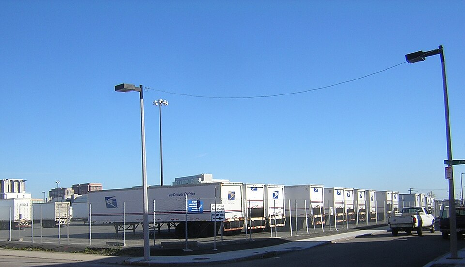 Photograph of United States Post Office Garage
