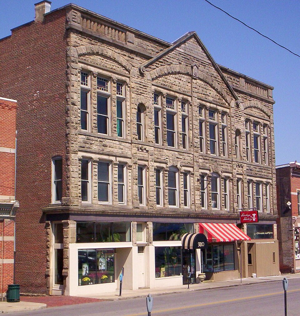 Photograph of Hancock and Dow Building