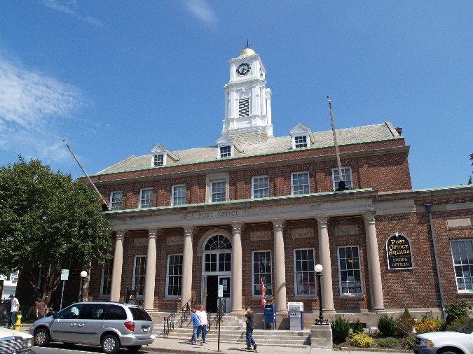 Photograph of Plymouth Post Office Building