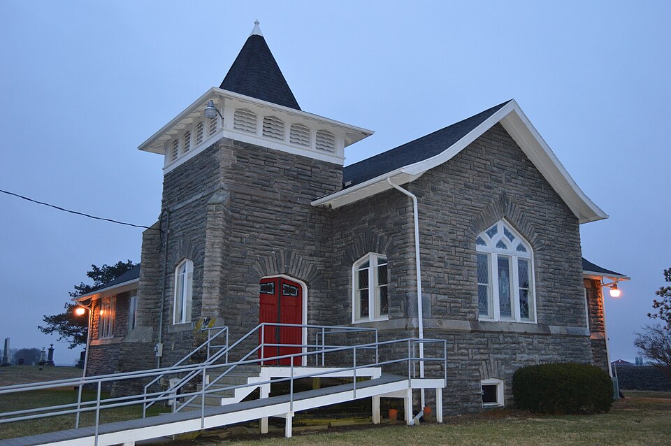 Photograph of Monnett Memorial M. E. Chapel