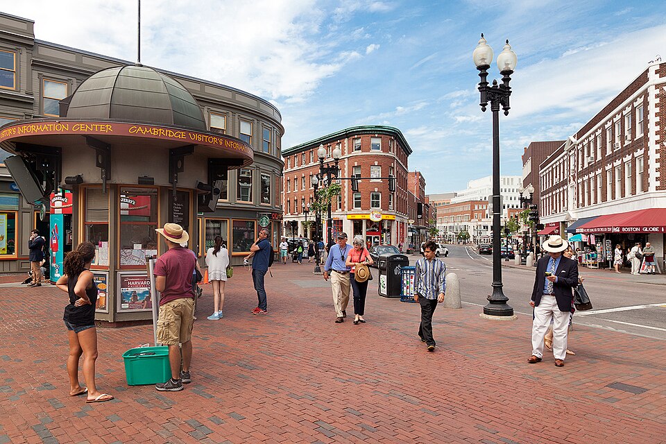 Photograph of Harvard Square