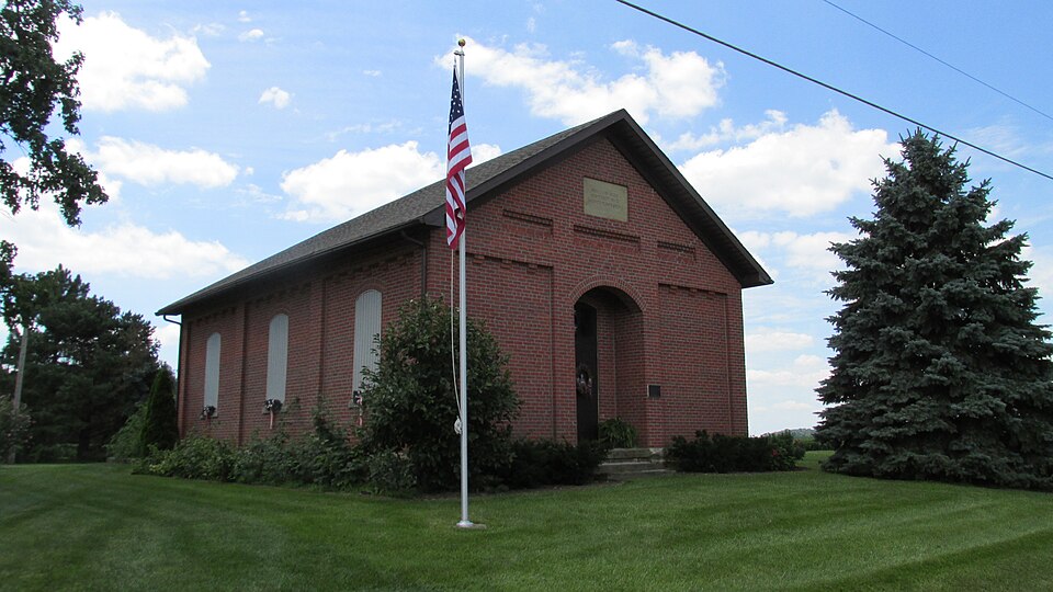 Photograph of Scioto Township District No. 2 Schoolhouse
