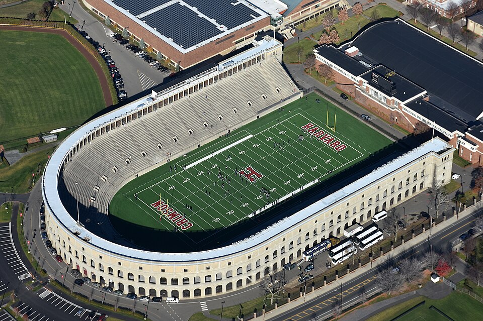 Photograph of Harvard Stadium