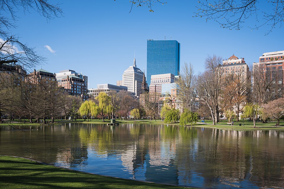 Photograph of Boston Public Garden