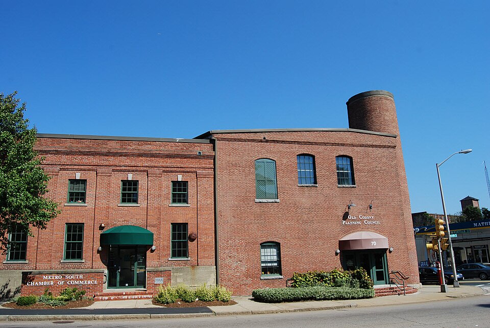 Photograph of Brockton Edison Electric Illuminating Company Power Station