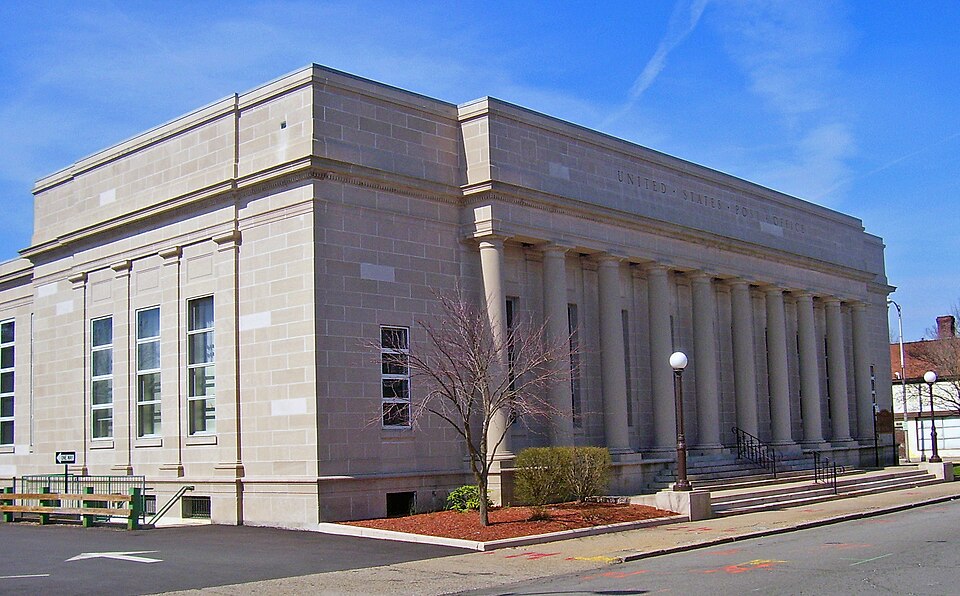 Photograph of Old Attleboro Post Office