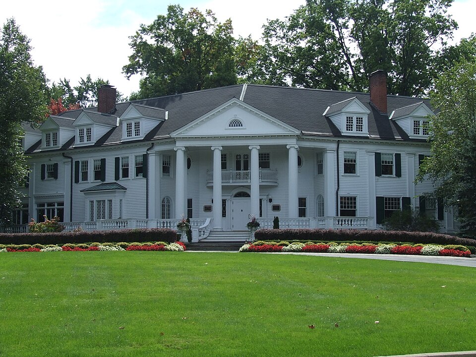 Photograph of Edward W. and Louise C. Moore Estate