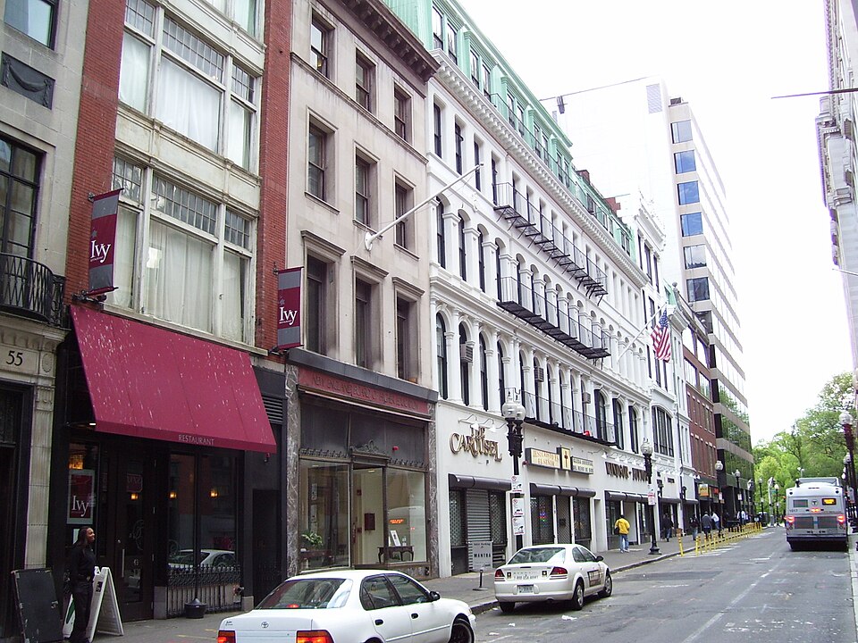 Photograph of Temple Place Historic District