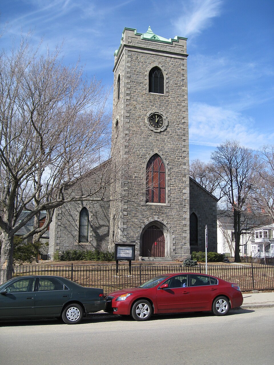 Photograph of First Church of Jamaica Plain
