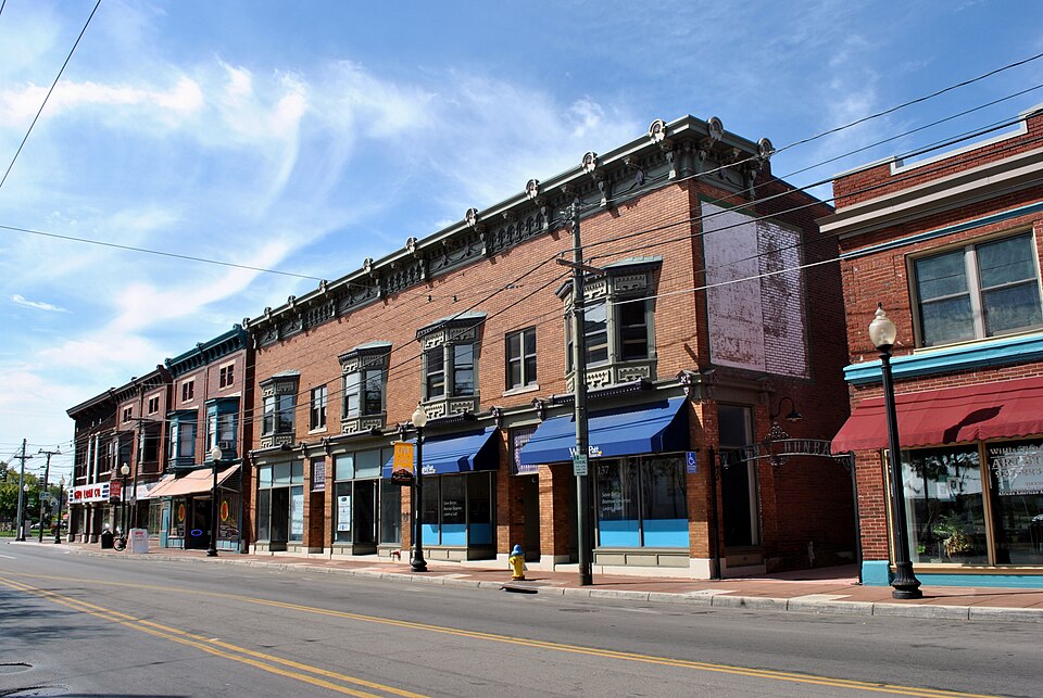 Photograph of West Third Street Historic District